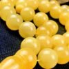 BUTTERSCOTCH FORMED BALTIC AMBER ROSARY 33 Beads 65 gr.